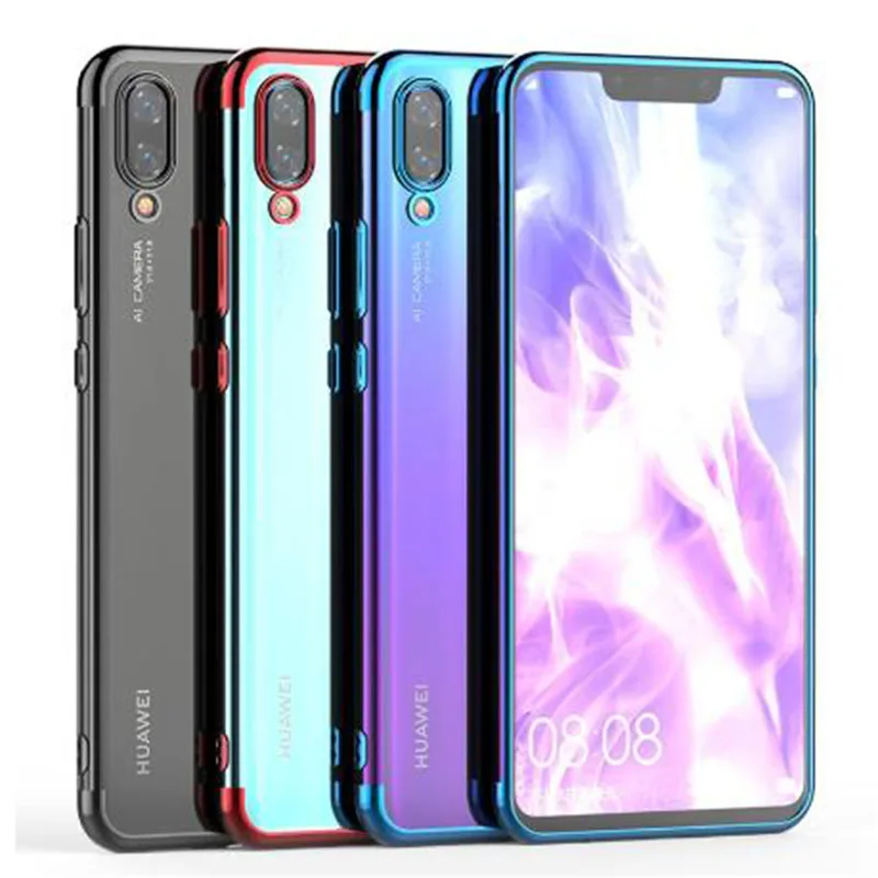 Чехлы для huawei Nova 3 чехол 4 3i Мобильный телефон сумка покрытие Мягкий ТПУ P30 lite P smart