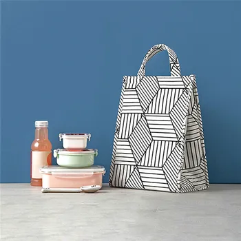 

Vogvigo Fashion Portable Lunch Bag Pouch Storage Box Insulated Thermal Bento Cooler Picnic Tote High Quality for Women Kids Men