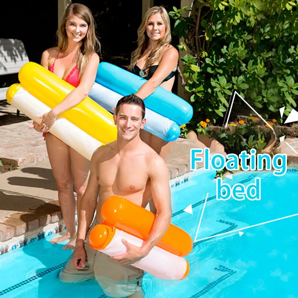  Adult Water Oversized Floating Row Beach Folding Backrest Luxury Inflatable Sofa Recliner Floating 
