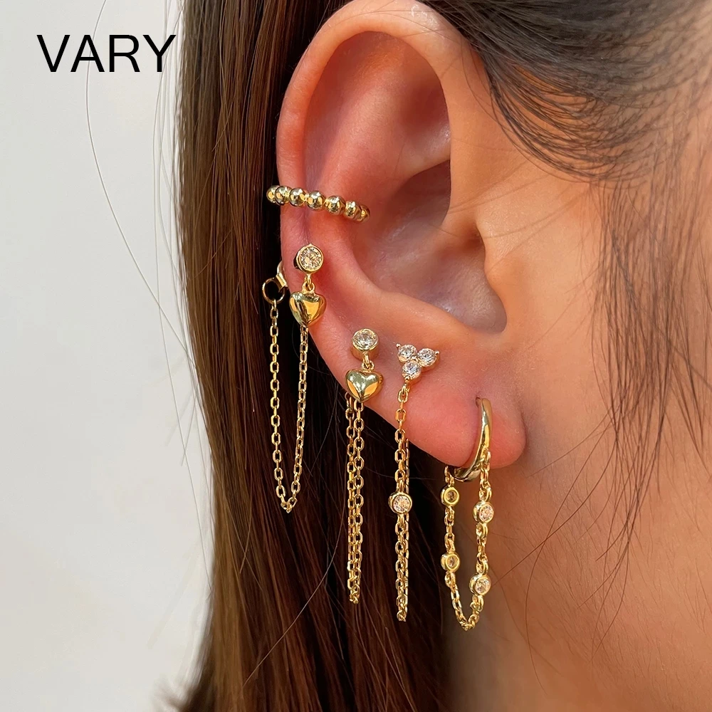 

925 пробы Серебряная цепочка, серьги, клипсы, серьги, простой, подарки для женщин