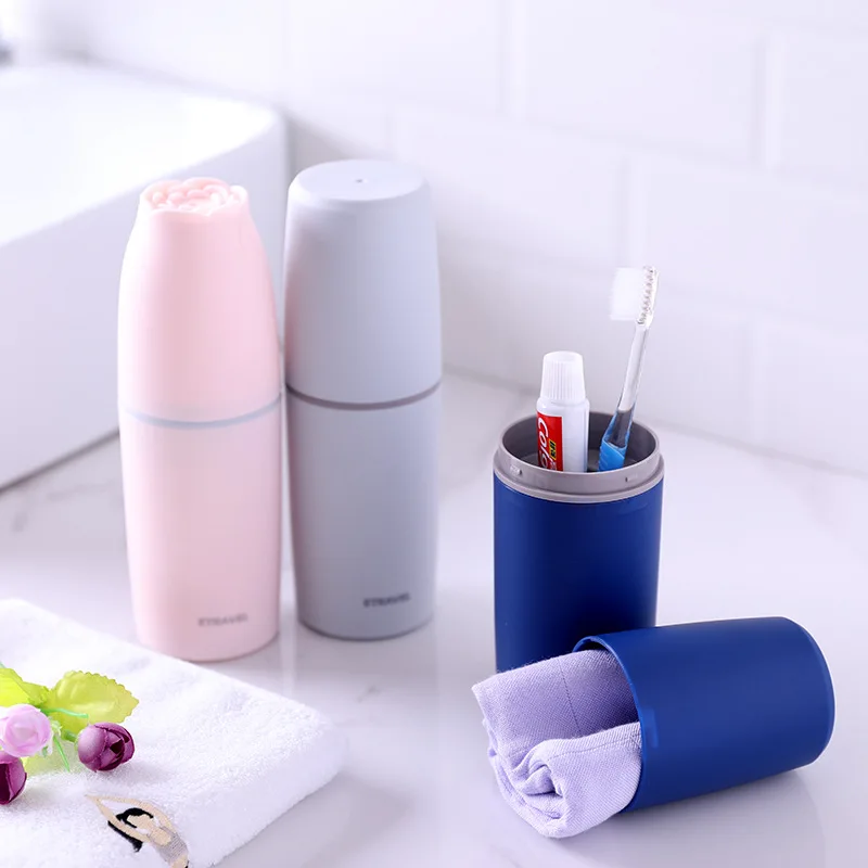

Easy Brigade Travel Cleaning Kit Creative Travel Washing Cup Multi-functional Cups Portable Sanitary Ware Washing Set