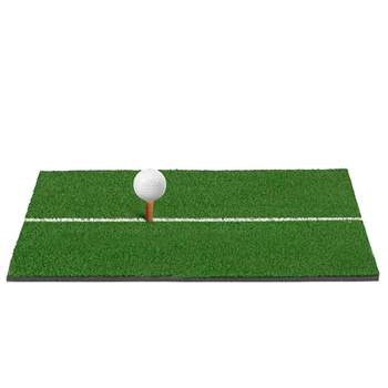 

SEWS-Golf Mat Practice Hitting Mat 12 inch X24 inch Portable Rubber Tee Holder for Outdoor & Indoor Golf Hitting Grass Mat