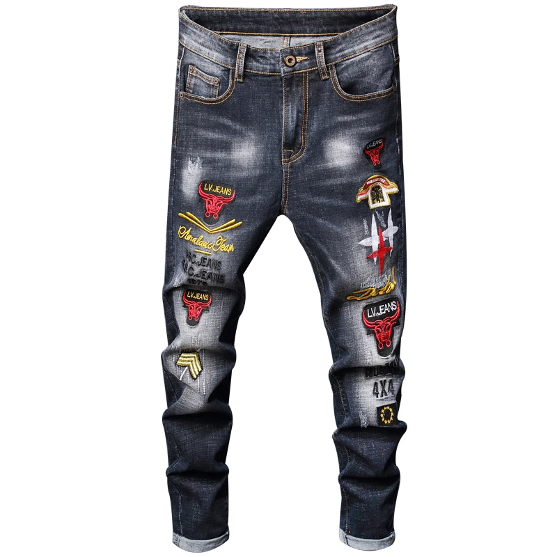 mens skinny jeans pattern