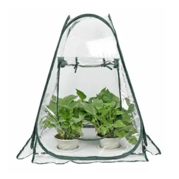 

Mini Popup PVC Indoor Outdoor Portable Folding Garden Home Grow Room Greenhouse