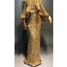 Русалка Выпускные платья Длинные вечерние платья Дубай размера плюс вечерние праздничные платья