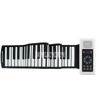 

D19 Hand Rolled Piano 88-Key Bluetooth Touch Screen Electronic Piano Portable Multifunctional Electronic Piano 15W * 2 100-240V