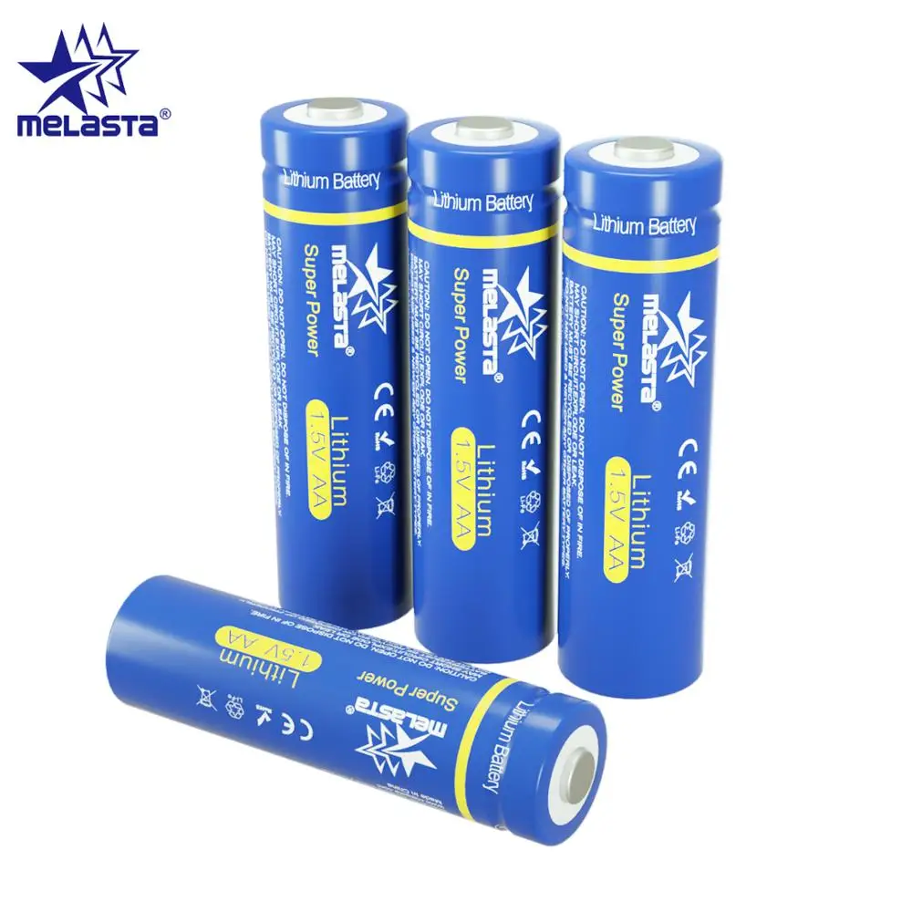 Melasta 4 шт. lifes2 FR6 FR14505 AA 1 5 В 2900 мАч литиевая сухая батарея для игрушек MP3 камеры