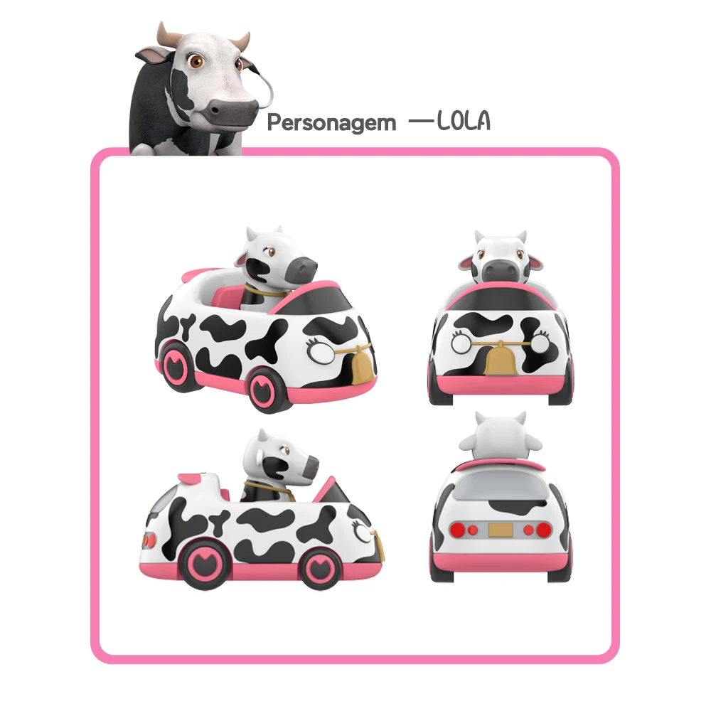 Tanie La Granja De Zenon samochody zabawki dla dzieci, Kawaii model zwierzęcia pojazdy sklep