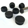 2/4/8pcs Round Plastic Black Blanking End Cap Caps Tube Pipe Inserts Plug Bung 12mm 14 16 18 - 100mm ► Photo 3/6