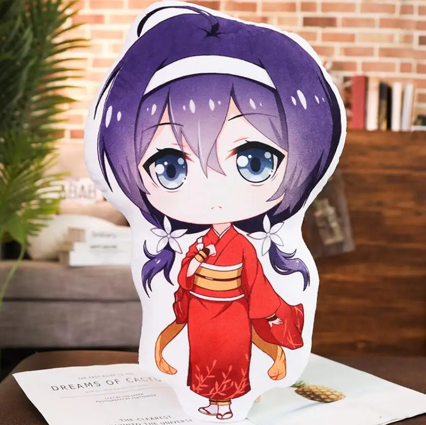 Bungou бродячие собаки дазай Осаму Nakahara Аниме фигурки Мягкие плюшевые игрушки куклы Рождественские подарки косплей дети 25 см - Цвет: as pictured