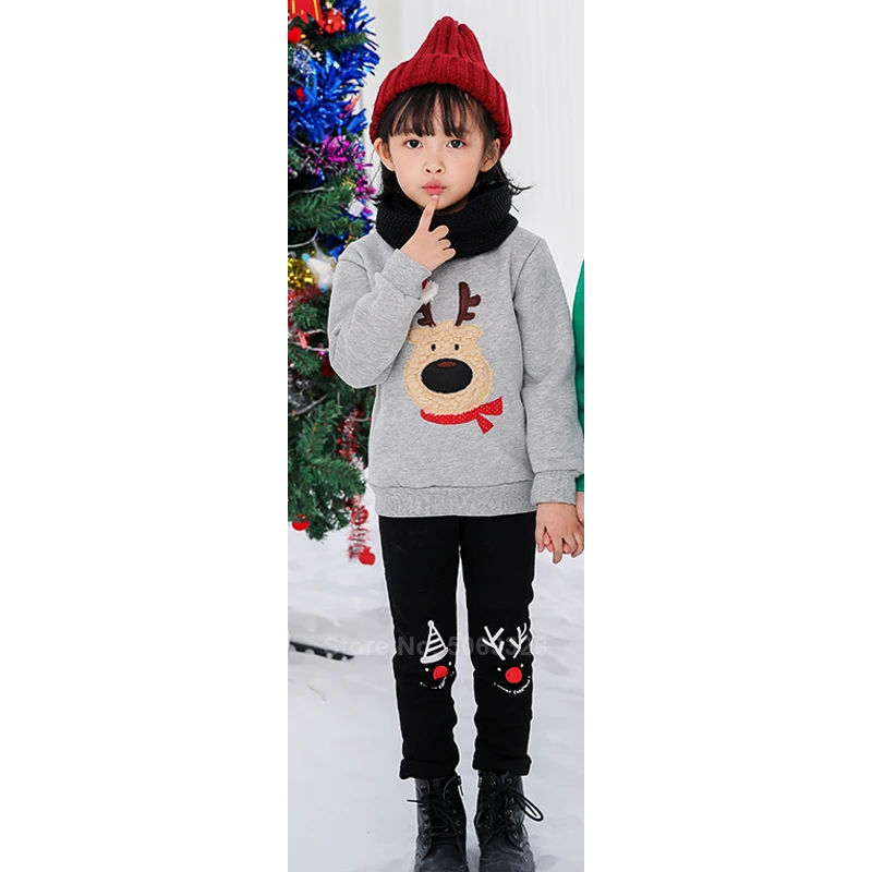 Семейные рождественские пижамы; свитера; зимние рождественские одинаковые комплекты для мамы, папы, мальчиков и девочек; новогодние Зимние толстовки с капюшоном и рождественской елкой; одежда - Цвет: Color8 one sweater