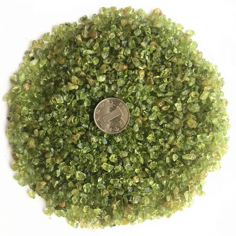 50 г Перидот кварца (оливин) кристаллический камень зеленого цвета Исцеляющие