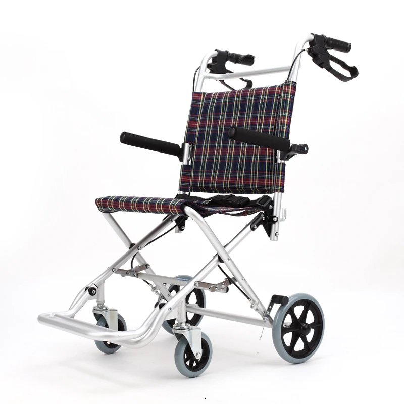 

Kaiyang Exceed Light The Elderly Wheelchair Fold Light Small Round Travel Children Old Age Small-scale Portable Simple And Easy