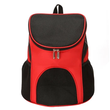 

Convenient Pet Carrier Backpack For Small Cat and Dogs 3-Sides Mesh Ventilated Design Breathable Bag For Travel Outdoor