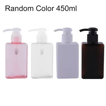 

4Pcs 100/150/250/280/450ml Travel Cosmetic Press Storage Bottle Liquid Dispenser Disinfectant Container