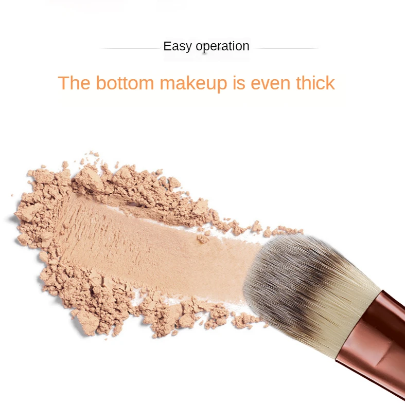 Fundação Blush Escova Rosto Compõem Profissional Ferramenta Cosmética Corretivo pó 1pc 7 High Quality Beleza e saúde