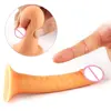 Mini Simulation Dildo Lifelike Penis With Powerful Suction Cup Female Masturbation Tool G-spot Vagina Stimulator Adult Products 1