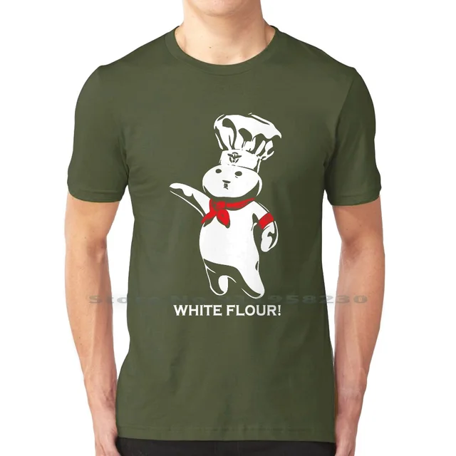 White Flour Dough Boy T Shirt 100 