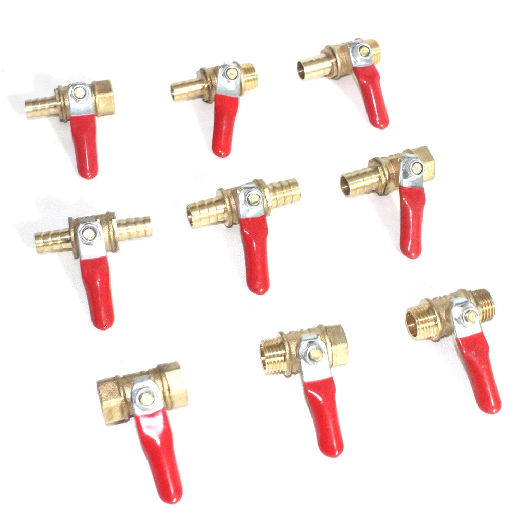 NuoNuoWell 1/4 ''BSP шаровой клапан с наружной/внутренней резьбой латунный
