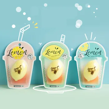 

24 pcs/lot Creative Lemon 6M Correction Tape Cute Tapes Promotional Stationery gift School Office Supplies