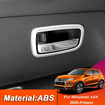 

4pcs QCBXYYXH Internal Decorations Stickers ABS Car Styling Car Interior Door Sequins Cover For Mitsubishi ASX 2020-Present