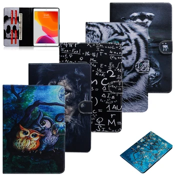 

Case for Samsung Galaxy Tab S6 10.5 SM T860 T865 2019 PU Leather Book Print wallet Tablet stand Case for Galaxy Tab S6 10.5 T860