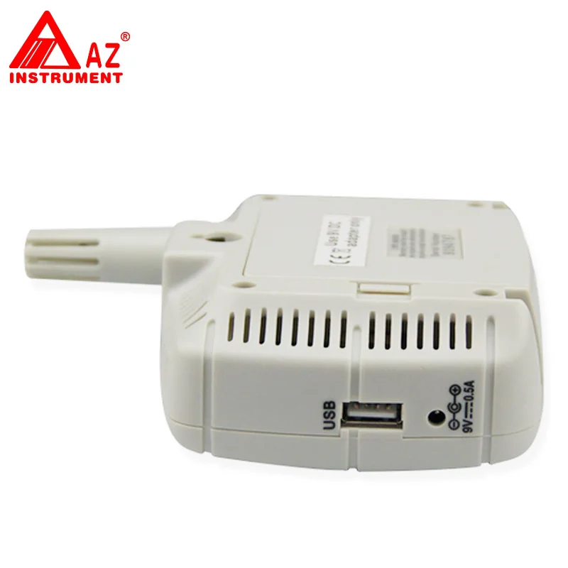 AZ8809 usb Регистратор температуры светодиодный дисплей, фиксатор температуры, гигротермограф регистратор данных влажности температура влажность