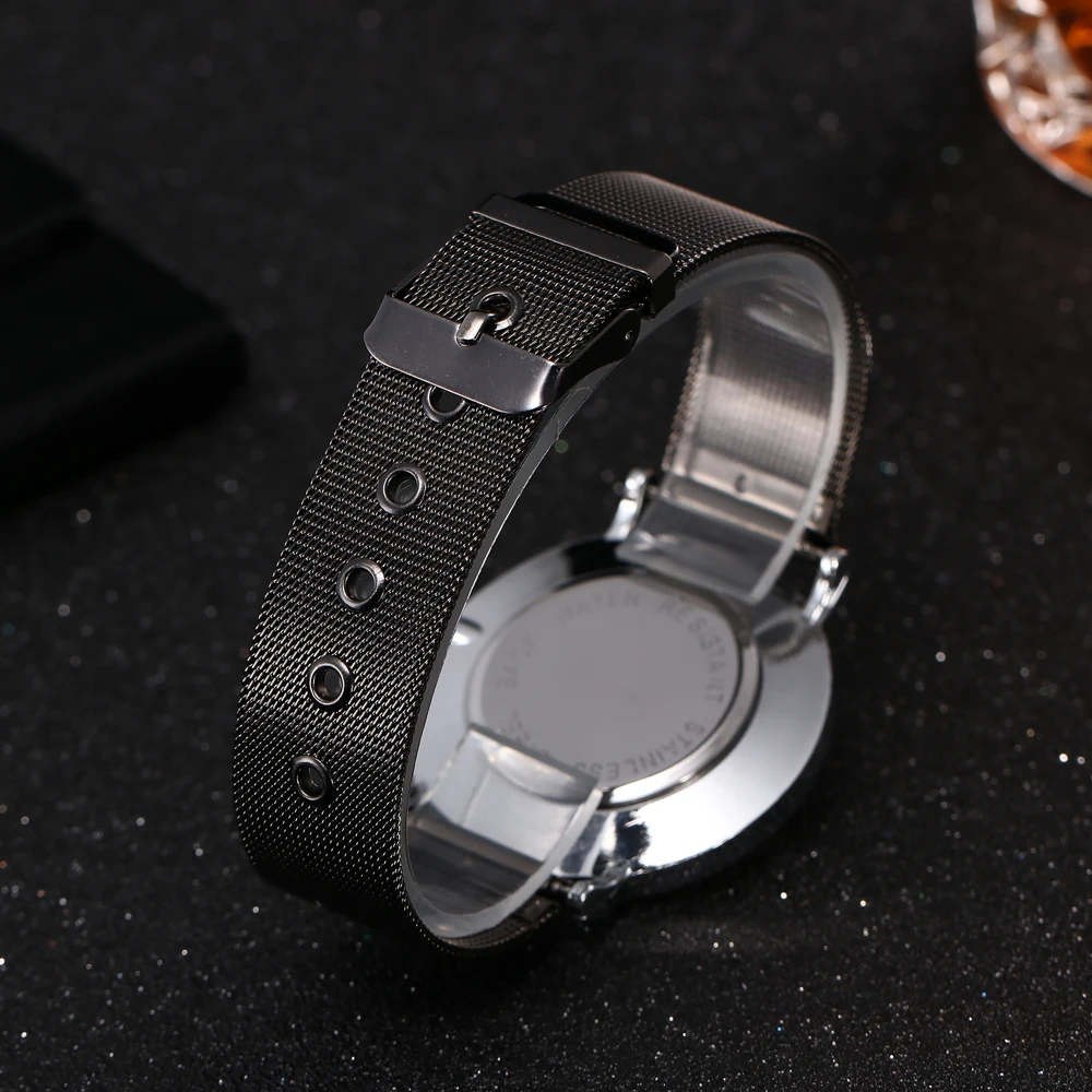Fashion Design Arabic Watch Women Watches Luxury Rose Gold Stainless Steel Quartz Wristwatch Ladies Watches Clock Montre Femme 6