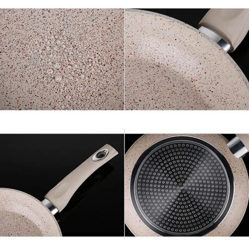 Aluminium Nonstick Frying Pan Cookware Pancake Egg Pot No Smoke Cooker Kitchen Tool Fq-Ing