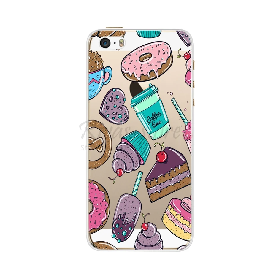 Cute Flower Ultra-Thin Silicone Phone Case - Soft Back Cover