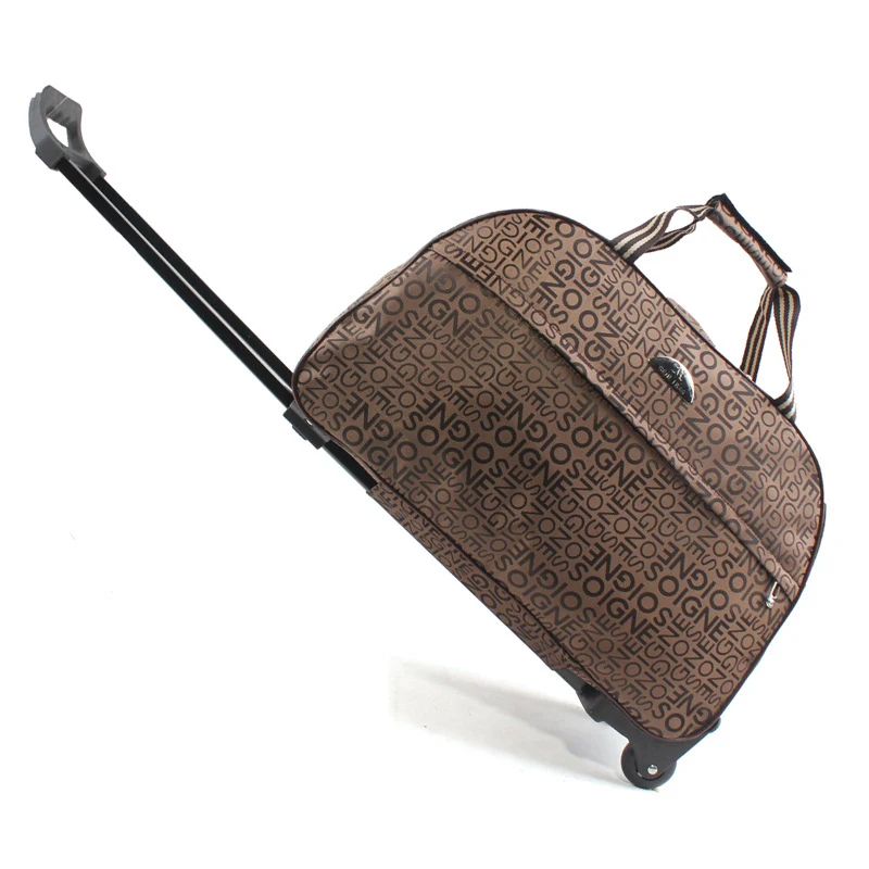 JULY'S SONG Luggage Bag Travel Duffle Trolley bag Rolling Suitcase Trolley Women Men Travel Bags With Wheel Carry-On bag - Цвет: 2