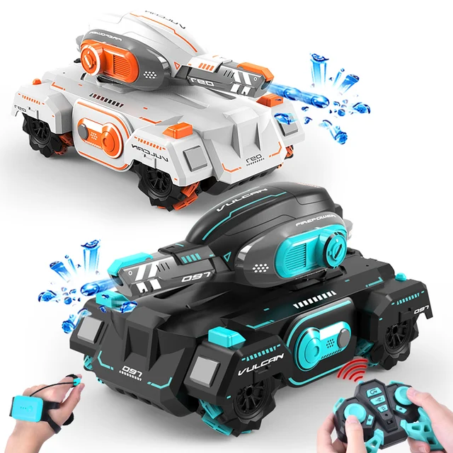 4WD RC Car Water Bomb Tank RC Toy Gesture Sensing Radio Remote Control Car Tank Stunt Vehicle Toys for Adult Children Boys Gifts 2
