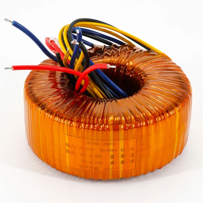 Трансформатор усилителя мощности LM3886 TDA7293 200 Вт Плата аудио двойной 26В + 15В