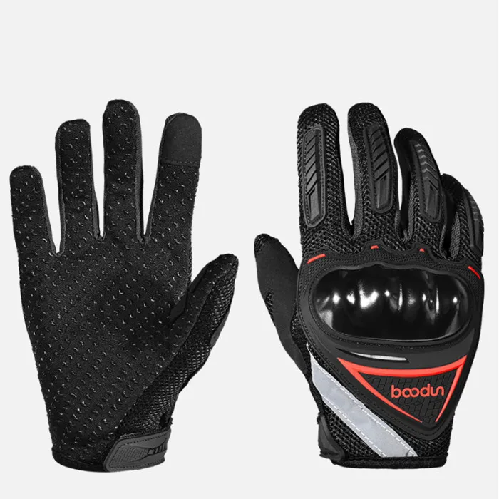 Перчатки мотоциклетные перчатки для мотокросса по бездорожью полный палец перчатки противоскользящие Анти-столкновения на открытом воздухе WHShopping