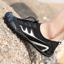 Восходящий Мужская обувь летние пляжные водонепроницаемая обувь для влюбленных женская обувь светильник Вес дышащая Быстросохнущие кроссовки Для мужчин Zapatos