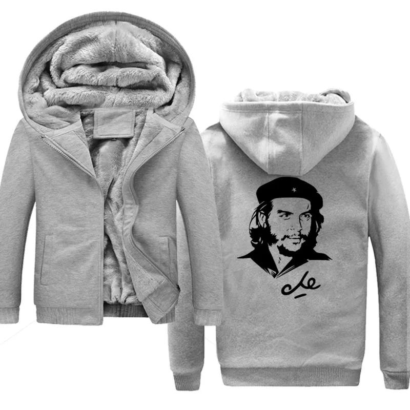 Мужская спортивная мода Che Guevara толстовка с забавным принтом модная Толстовка в стиле хип-хоп Повседневный пуловер мужская толстовка на молнии