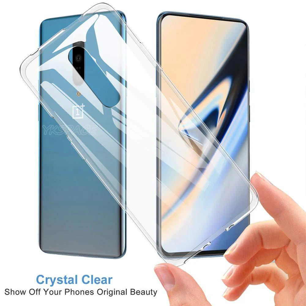Ultra Thin Transparent Soft TPU Silicone Phone Case - Slim Back Cover
