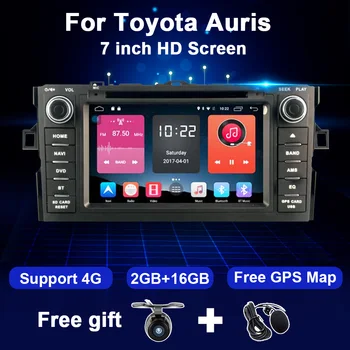 

2 Din Android Car Radio DVD For Toyota Auris Hatchback Multimedia Player 4G WIFI USB Audio Stereo 2Din Head Unit GPS Navigation