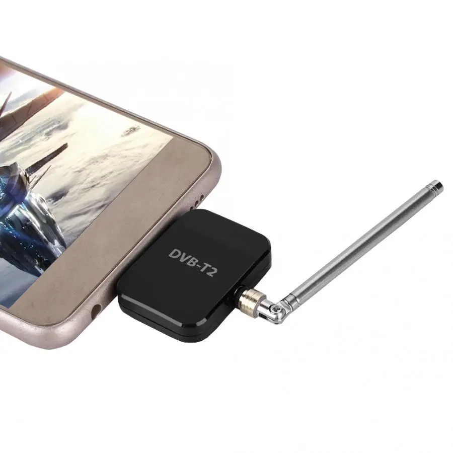 DVB-T2 цифровой ТВ приемник беспроводной HD tv Stick MICRO USB для Android телефона/планшета ПК/ноутбука беспроводной ТВ приемник