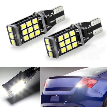

2x Canbus Car LED Lamp T15 2835 Chip Backup Reverse Light For Infiniti G25 QX50/60 M37 M25L FX50 JX35 EX37 EX25 FX37 FX35 G37