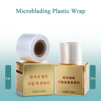 

2 box Microblading Plastic Wrap Permanent Makeup Supplies Accessories Disposable Preservative Film Wrap for Tattoo Eyebrow Lip