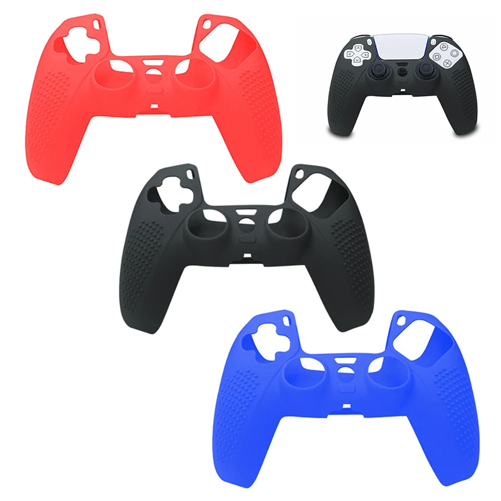 

Pohiks Soft Silicone Case Protective Cover for Sony PlayStation 5 PS5 Controller Joystick Thumb Stick Anti-Slip Cover Case