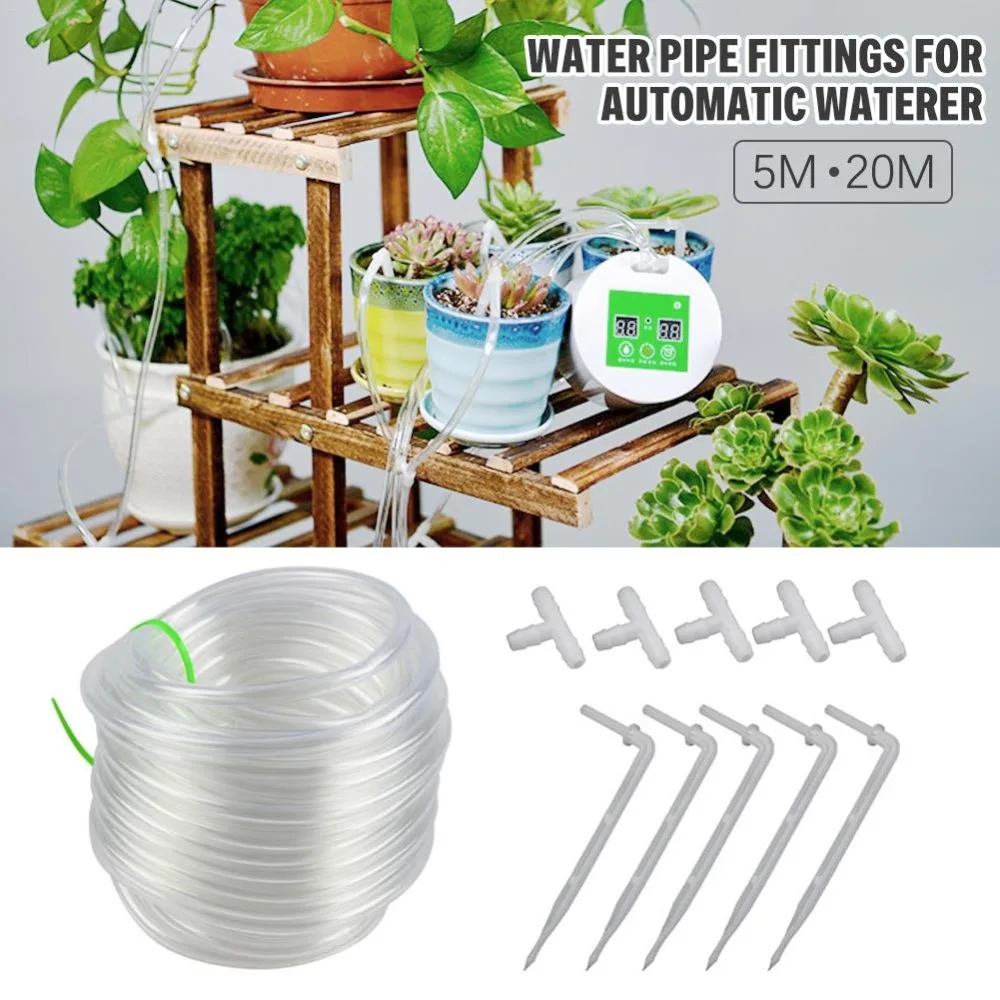 5 Sacs D'arrosage Goutte à Goutte 3,5L - Système D'irrigation Automatique Pour Plantes - Débit Réglable - Pour Vacances, Balcon, Intérieur