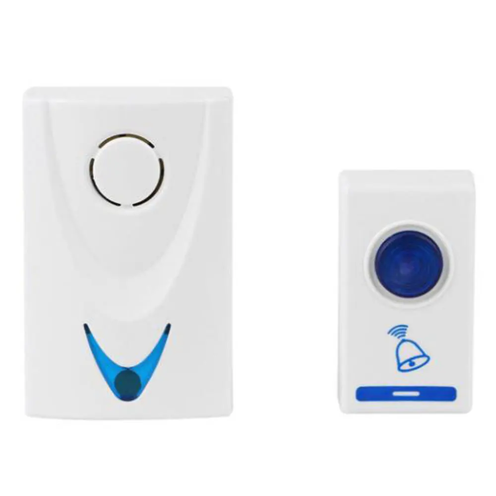Wireless Door Bell 32 Tune Songs No Battery Hardware Hotel Music Doorbell Portable Indoor Home Wireless Digital Doorbell LED