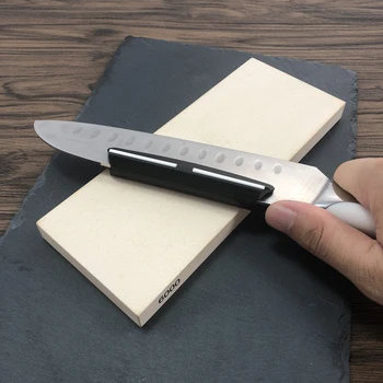 

Knife sharpener New 6000#Single Whetstone Kitchen sharpener Tools Angle guide Correction Stone sharpening stone