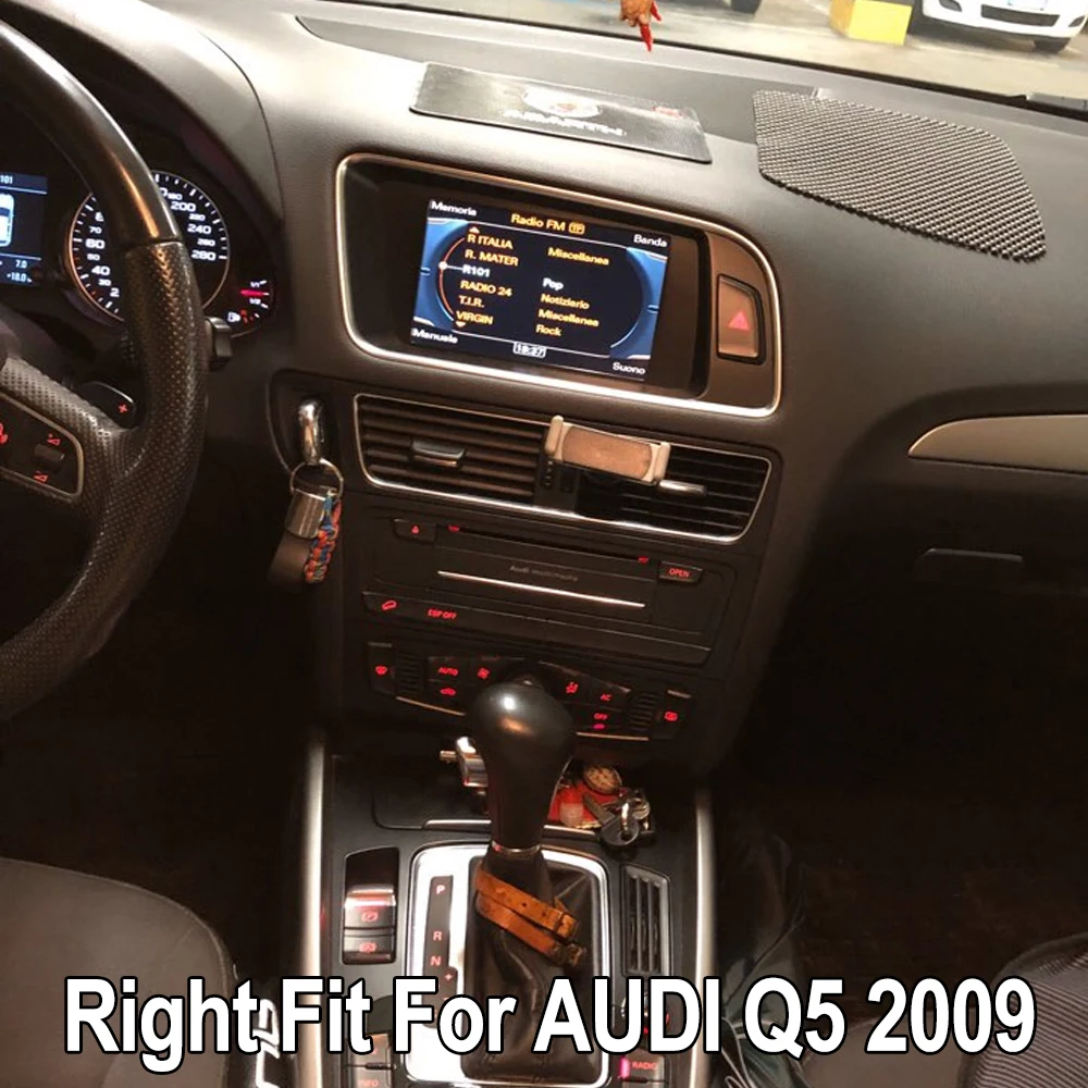 Android система стерео для Audi Q5 8R 2008~ Blue Ray ips экран gps Navi wifi Carpaly SWC BT ips экран HD карта Авторадио