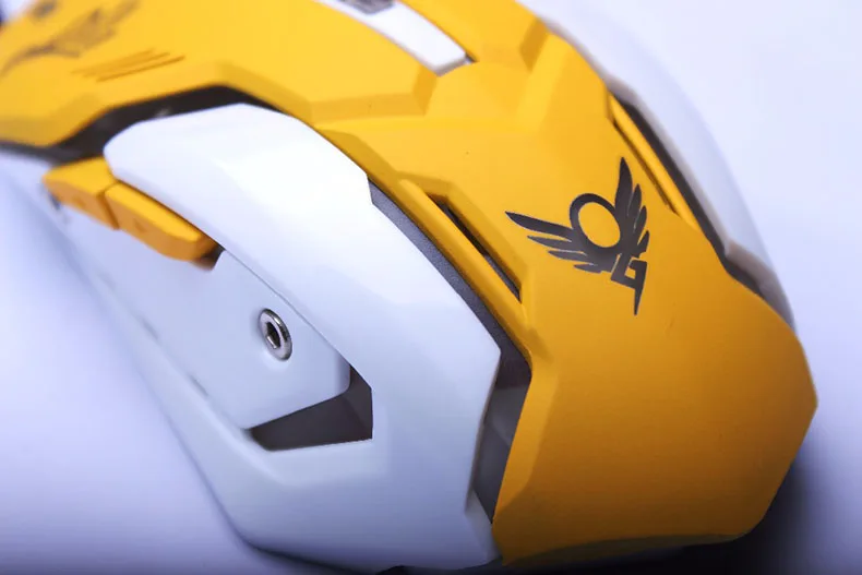 Optical wired gaming mouse LED backlight