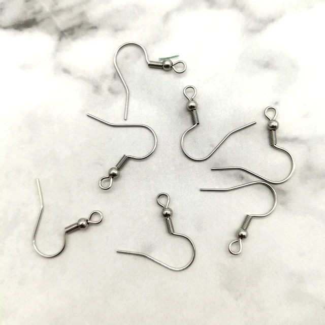 Clasps Hooks Earrings Jewelry Fittings  Earrings Hooks Jewelry Making -  100pcs/lot - Aliexpress