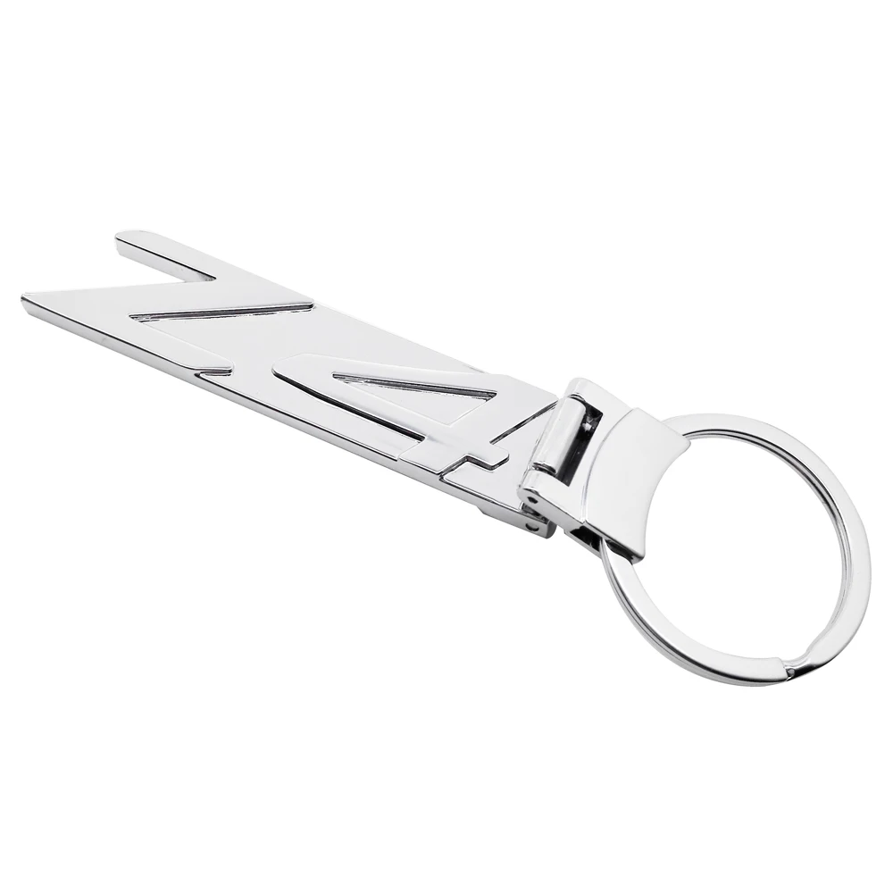 

Metal Keyring Stainless Steel KeyChain Z4 Logo Key Chain Holder Accessories for BMW Z4 E85 E89 X5 E39 E46 E60 E90 1 3 5 7 Series