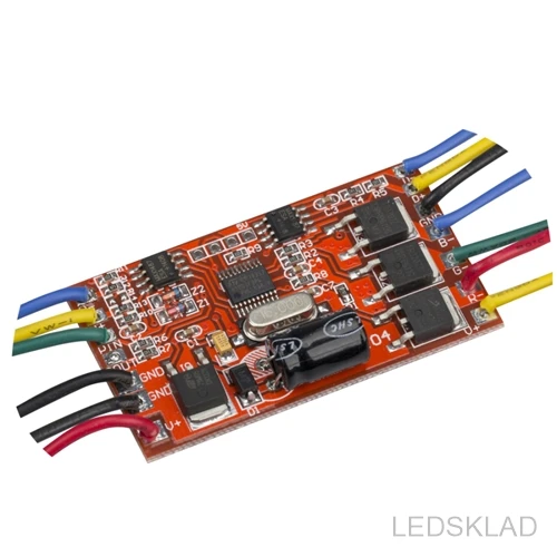 021455 Декодер DMX RA-304mini (12-24V 144-288W) (ARL Бескорпусной)-1шт. Arlight | Лампы и освещение